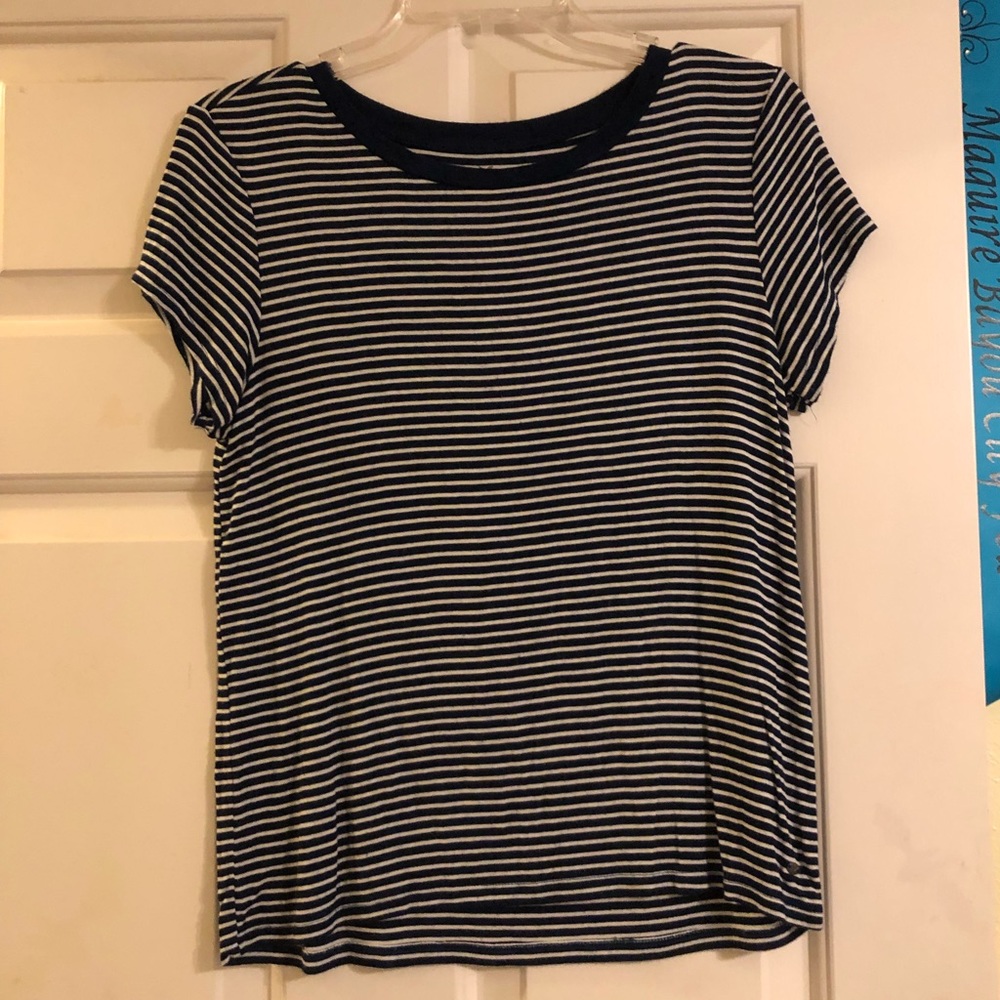 New American Eagle Striped Tee